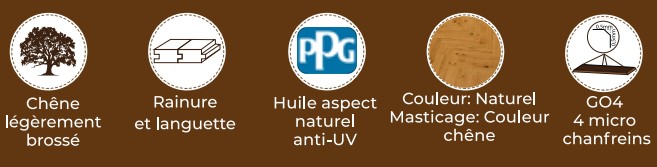 propriété lame parquet contrecollé baton rompu