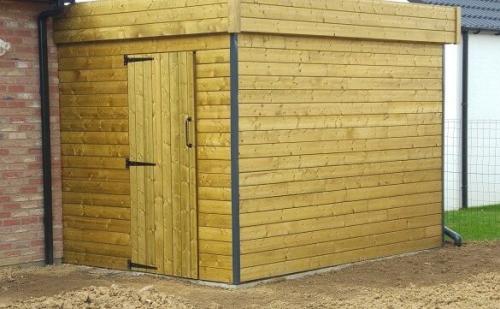 Realisation-chalet-avec-angle-externe-en-acier